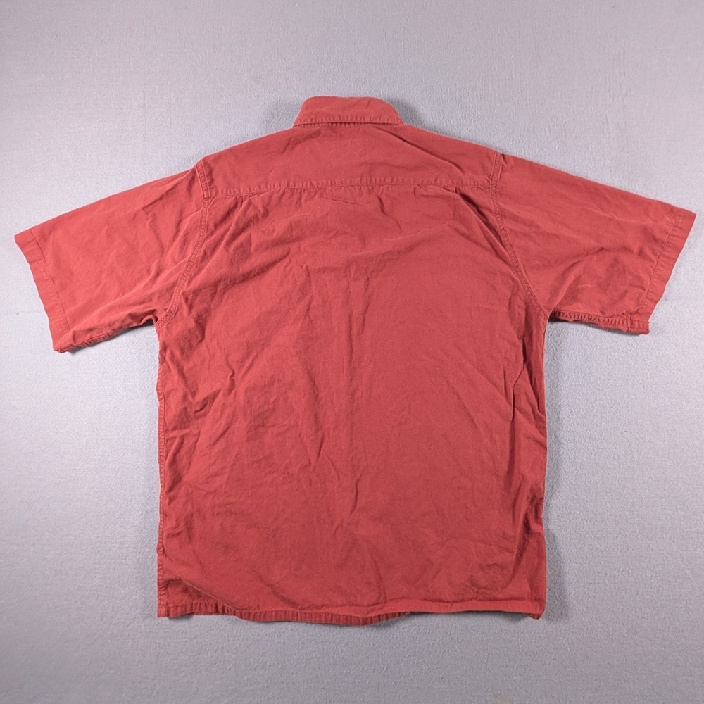 Vintage Banana Republic Button Down Shirt Mens Large Short Sleeve - Picture 3 of 6